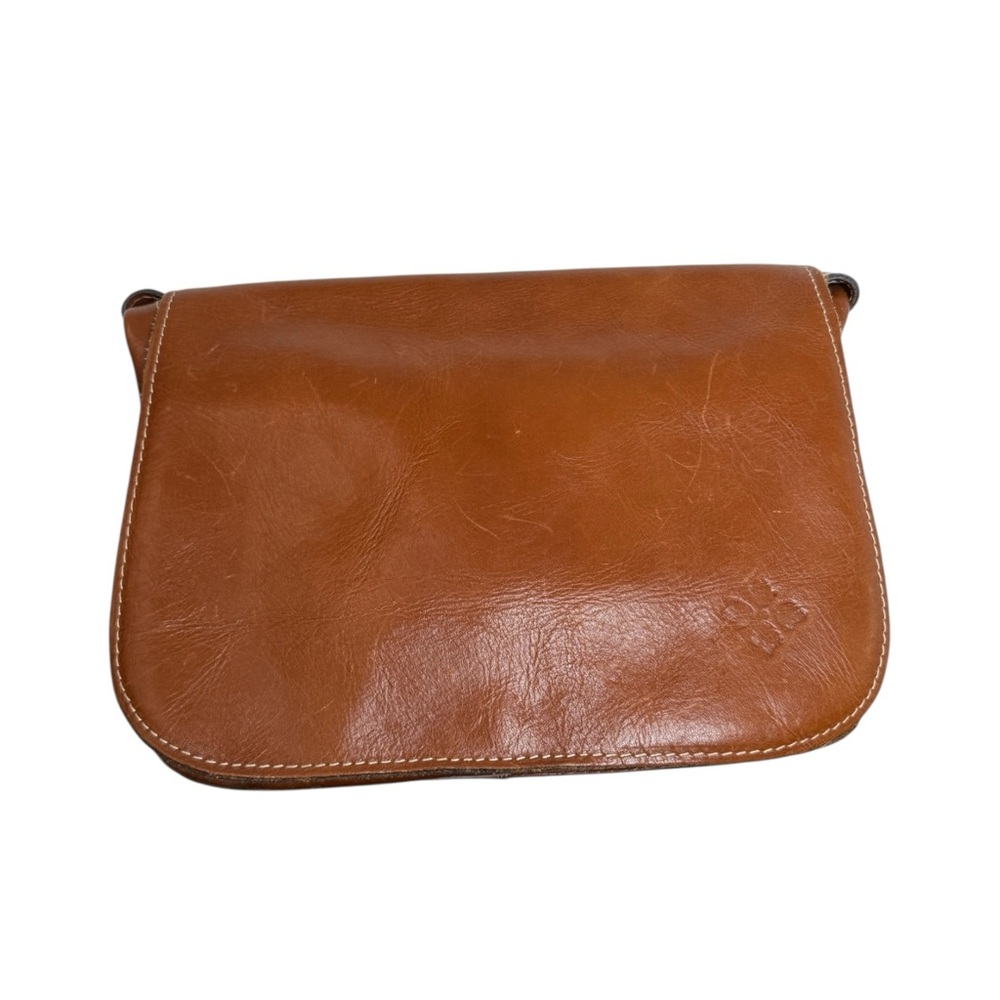 Patricia Nash Leather Messenger Bag Medium Sized - Picture 1 of 8
